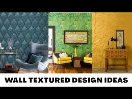 Indigo Texture Paint Wall Design