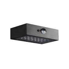 Brick Ld Swl 3w Black Solar Light 4000k