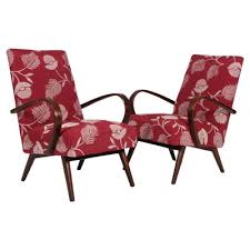 H 410 Armchairs By J Halabala 1950s