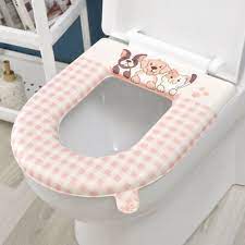 With Handle Cute Toilet Seat Cover