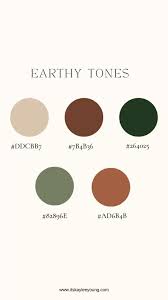 Earthy Tones Brand Color Palette Ideas