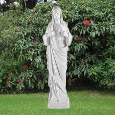 Christ 38cm Marble Resin Garden