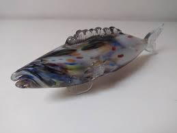 Vintage Hand Blown Murano Glass Fish