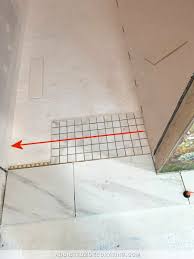 Tiling Our Large Curbless Shower Floor