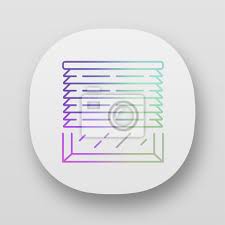 Venetian Blinds App Icon House And