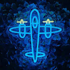 Aircraft Neon Sign Innovative Overall