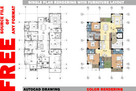 Do Architectural 2d Floor Plan House