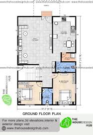 Two Bedroom House Plan Under 1500 Sq Ft