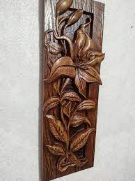 Buy Carved Wood Panel 45 х 16cm With