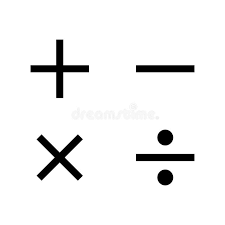 Mathematical Symbols Plus Minus