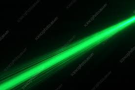 green laser beam stock image c022