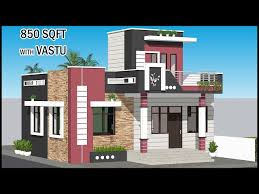 850 Sqft South Facing House Plan With