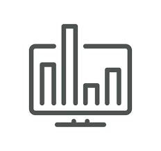 Graph Related Icon Outline And Linear