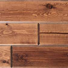Stained Knotty Pine Walls Premium