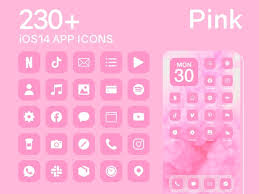 Ios Pink App Icons 230 Soft Pink