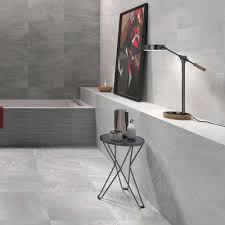 Easy Bathrooms Fin Grey Ceramic Tile