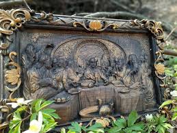 The Last Supper Wood Carved Icon