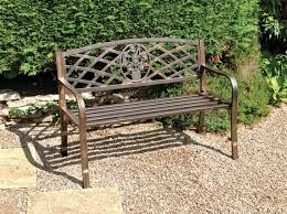 Bronze Garden Bench Benches Direct