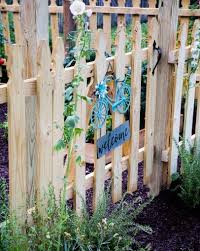 How To Build A Picket Fence Garden Gate