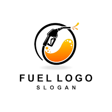 Vector Gas Station Icon With Fuel Concept