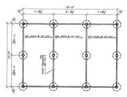 Beam Foundation Cabin Floor Plans