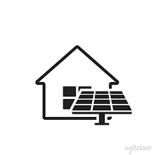 House Solar Panel Icon Electricity
