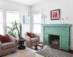 What Color To Paint A Brick Fireplace