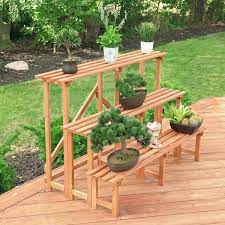 Wooden Plant Stand Ps5718