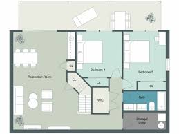 Living Space For A Finished Basement Layout