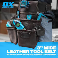 Ox Tools Pro 4 Piece Oil Tanned Leather