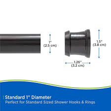 Steel Adjustable Shower Rod