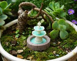 Small Fountain Fairy Garden Supplies