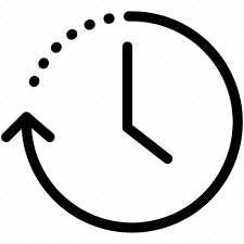 Clock Forward Time Icon On