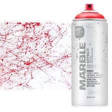Montana Effect Spray Can Marble Red