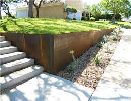 Corten Steel In Landscape And Garden