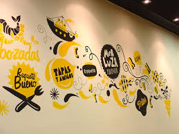 Wall Graphics Restaurant Cafe Wall Art