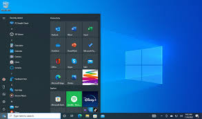 Start Menu In Windows 10 And Windows 11