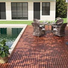 Quick Patio Deck Tile Outdoor Striped