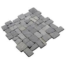 Tile Connection Block Mosiac Tile Grey