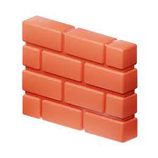 Brick Wall Construction 3d Icon