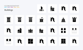 Small Building Icon Images Free