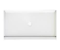 Pro Alcove Shower Pan With Center Drain