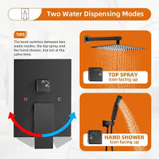 Shower System Shower Head With Handheld
