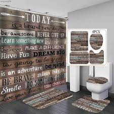 Vintage Rustic Rustic Shower Curtain
