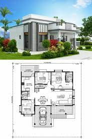 Architectural 2d House Floor Plan For