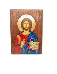 Hand Painted Icon Made In Greece