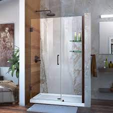 Frameless Hinged Shower Door