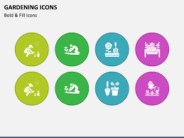 Gardening Icons For Powerpoint And