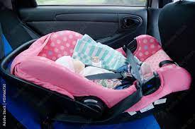 Car Seat Safety Concept Infant Baby