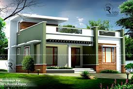 Contemporary Single Floor House With 3